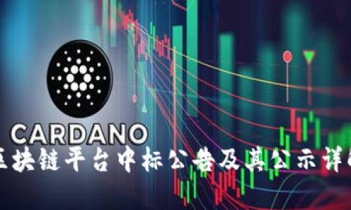 区块链平台中标公告及其公示详解
